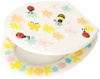 

Сиденье для унитаза Primanova, Bugs In Bloom D-14057