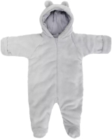 Комбинезон прогулочный детский Rant Fluffy с царапками / 139-62 (серый, р.62)