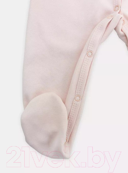 Комбинезон для малышей Rant Hugs And Kisses / 1172/3-68 (Soft Pink, р.68) — фото 3