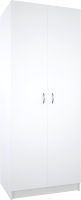 Шкаф МДК ШК1 для одежды 2-х дверный 780x596x2000 (белый) - 