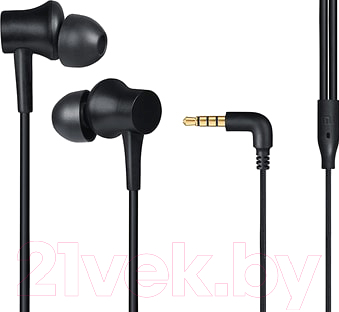 Наушники Xiaomi Mi Earphones Basic / ZBW4441GL (черный)