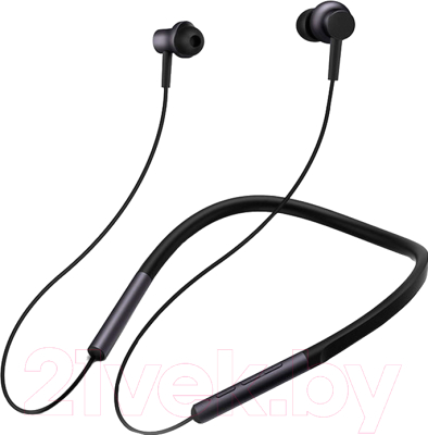 Беспроводные наушники Xiaomi Mi Bluetooth Neckband Earphones / ZBW4426GL (черный)