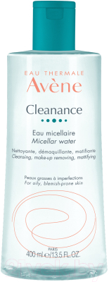 Мицеллярная вода Avene Cleanance О Термаль (400мл)