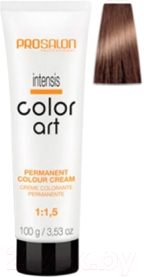 Крем-краска для волос Prosalon Professional Color art Permanent colour cream 6/0 (100мл, темный блондин)