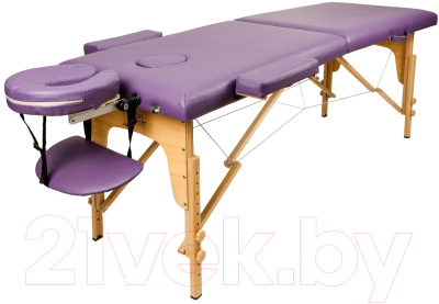 Массажный стол Atlas Sport 2723-2D PVC 7 №9 (пурпурный)