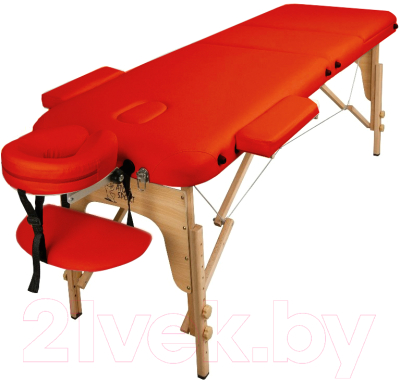 Массажный стол Atlas Sport 2723-3D PVC 10 №14 (оранжевый)