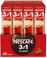 Кофе растворимый Nescafe 3в1 Классик (20шт) - 