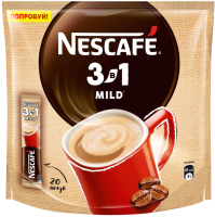Кофе растворимый Nescafe 3в1 Мягкий (20шт) - 