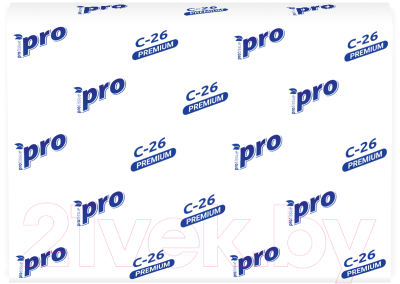 Бумажные полотенца PROtissue Z сложения 2-х слойные / С26