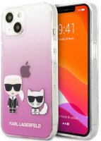 

Чехол-накладка Karl Lagerfeld, Ikonik + Choupette для iPhone 13 mini / KLHCP13SCKTRP