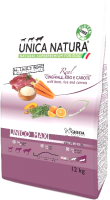 Сухой корм для собак Unica Natura Maxi кабан, рис, морковь (12кг) - 