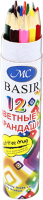 

Набор цветных карандашей MC Basir, МС-3729-12