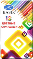 

Набор цветных карандашей MC Basir, МС-3730-12