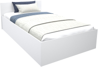 Полуторная кровать МДК КР11 120x200/700x1252x2032 (белый) - 
