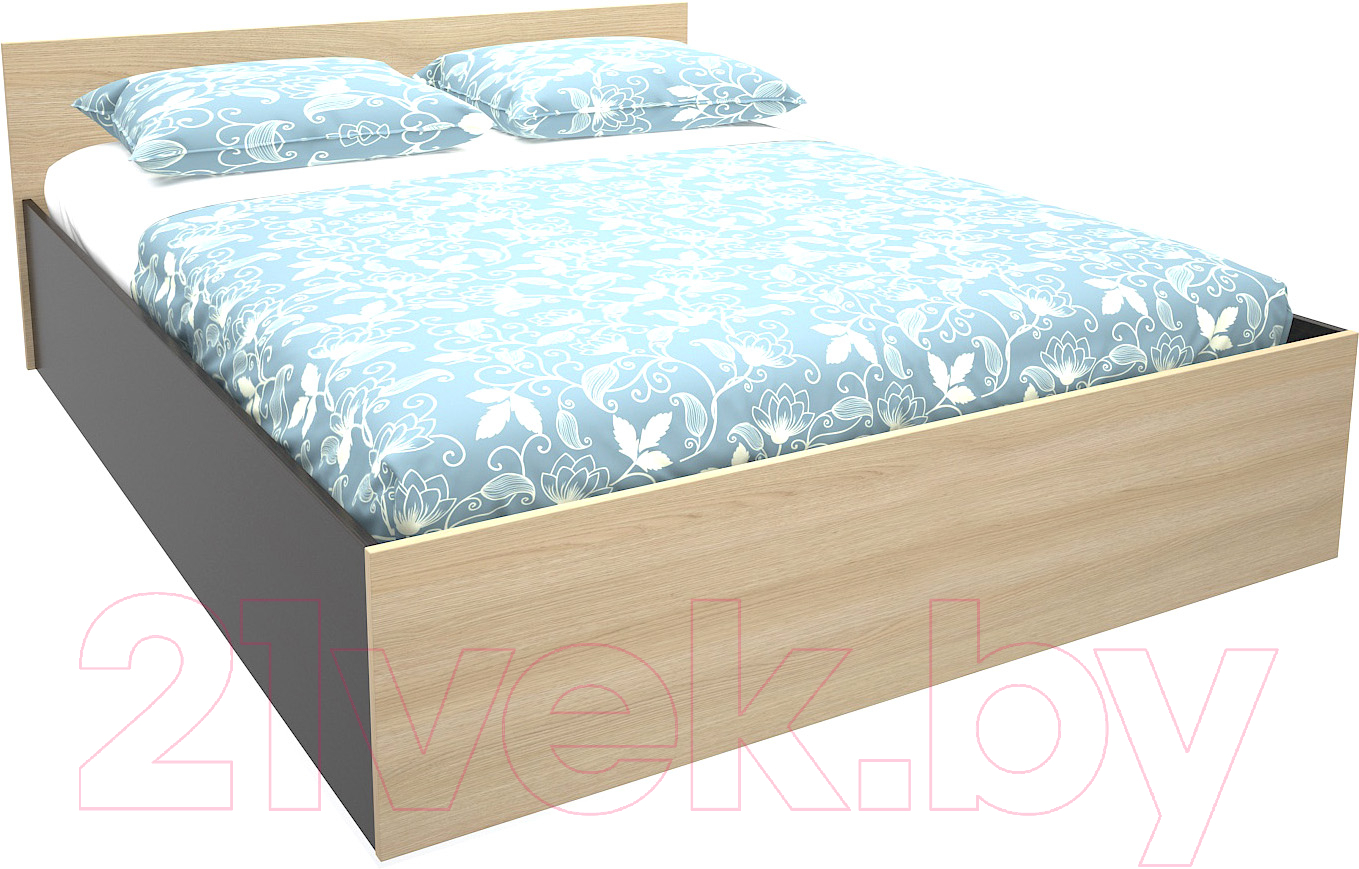 Двуспальная кровать МДК КР13 160x200/700x1652x2032