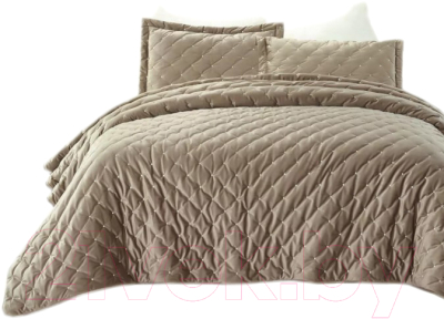Набор текстиля для спальни Arya Ansel / 8680943114075 (коричневый)