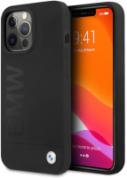 

Чехол-накладка CG-Mobile, BMW Liquid Silicone Case для iPhone 13 Pro Max / BMHCP13XSLBLBK