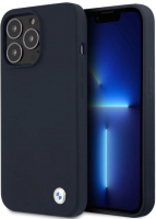 

Чехол-накладка CG-Mobile, BMW Liquid Silicone Metal Logo д/iPhone 13 ProMax/BMHCP13XSILNA