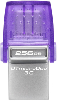 Usb flash накопитель Kingston Data Traveler MicroDuo 256Gb (DTDUO3CG3/256GB) - 