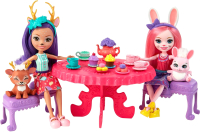 

Набор кукол Mattel, Enchantimals Чаепитие / HFF35