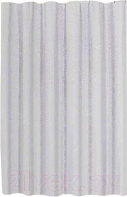 Шторка-занавеска для ванны Arya Jacqueline / 8680943100511 (180x180, серый)