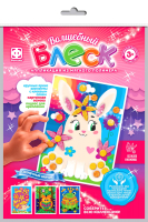 

Набор для творчества Фантазер, Аппликация Волшебный блеск Солнечный зайчик / 257804