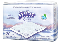 Набор пеленок одноразовых детских Skippy Optima впитывающих 60x90 (30шт) - 