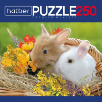 

Пазл Hatber, Малыши в корзинке / 250ПЗ3_26249