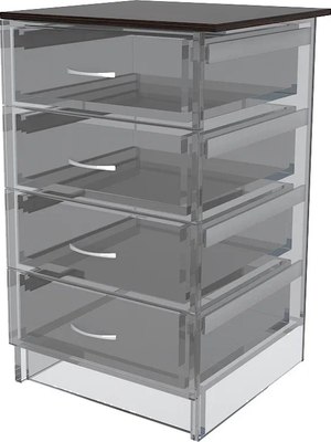 Столешница для тумбы МДК 450x580 (венге) - 