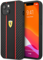 

Чехол-накладка CG-Mobile, Ferrari PU Carbon Effect для iPhone 13 / FESNMHCP13MBK