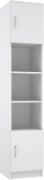 Шкаф-пенал МДК ПРС2 открытый с 2 дверками 2020x400x400 (белый) - 