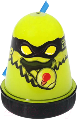 Слайм Slime Ninja Светится в темноте / S130-19 (желтый)