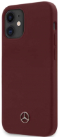

Чехол-накладка CG-Mobile, Mercedes Liquid Silicone для iPhone 12 mini / MEHCP12SSILRE