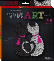 

Набор для творчества "изонить" Danko Toys, String Art Кошки / STRA-01-04