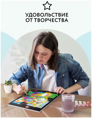 Изображение товара Картина по номерам Три совы Пиксельный кот / КХ_44088