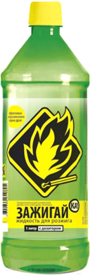 Изображение товара Жидкость для розжига Химик Зажигай-ка / 66610805 (1л)