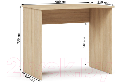 Письменный стол ГМЦ СП09 (дуб сонома)