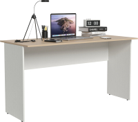 Письменный стол ГМЦ СП14 (дуб сонома/белый) - 