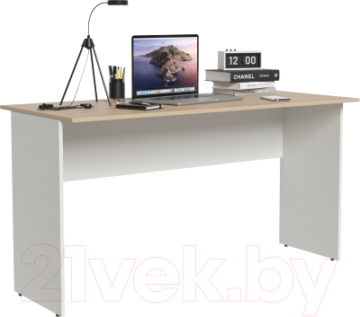 Письменный стол ГМЦ СП14 (дуб сонома/белый)