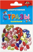 

Набор страз декоративных Апплика, Капельки / С3077