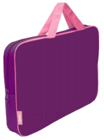 Папка-портфель Оникс ПМД 2-42 (фуксия/пурпурный/розовый) - 