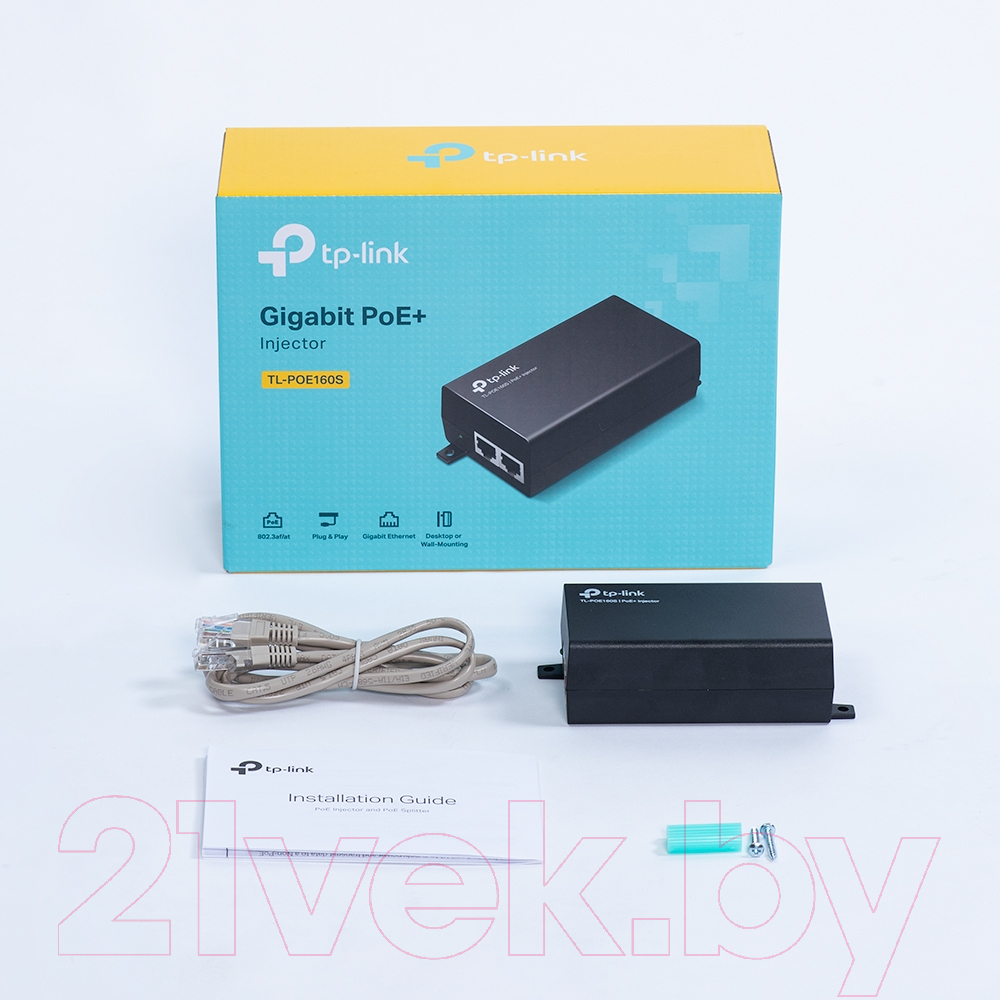 PoE-инжектор TP-Link TL-POE160S