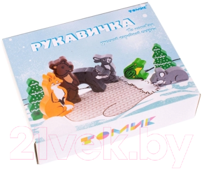 Развивающая игрушка Томик Руковичка Сказки / 1-35