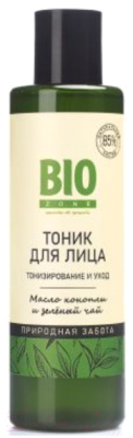 Тоник для лица BioZone С маслом конопли и зеленым чаем / 114163 (200мл)