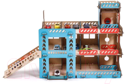 Кукольный домик Тутси Парковка с лифтом / 1-239-2021