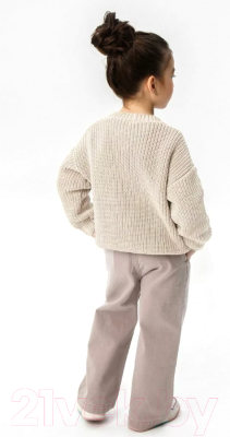 Кардиган детский Amarobaby Knit / AB-OD21-KNIT19/33-140 (молочный, р. 140)