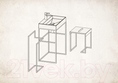 Изображение товара Держатель для полотенца Deante Mokko ADM N622 (черный)