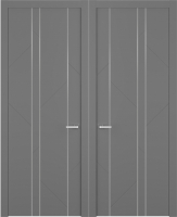 

Дверь межкомнатная Belwooddoors, Флекс 1 двойная 60x200