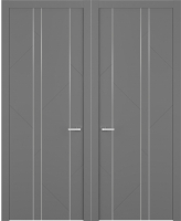 

Дверь межкомнатная Belwooddoors, Флекс 1 двойная 90x200