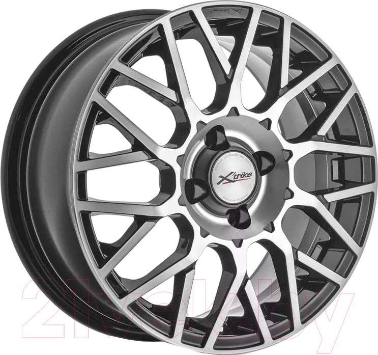 Литой диск X'trike X-132 15x6" 5x100мм DIA 57.1мм ET 38мм BKFP
